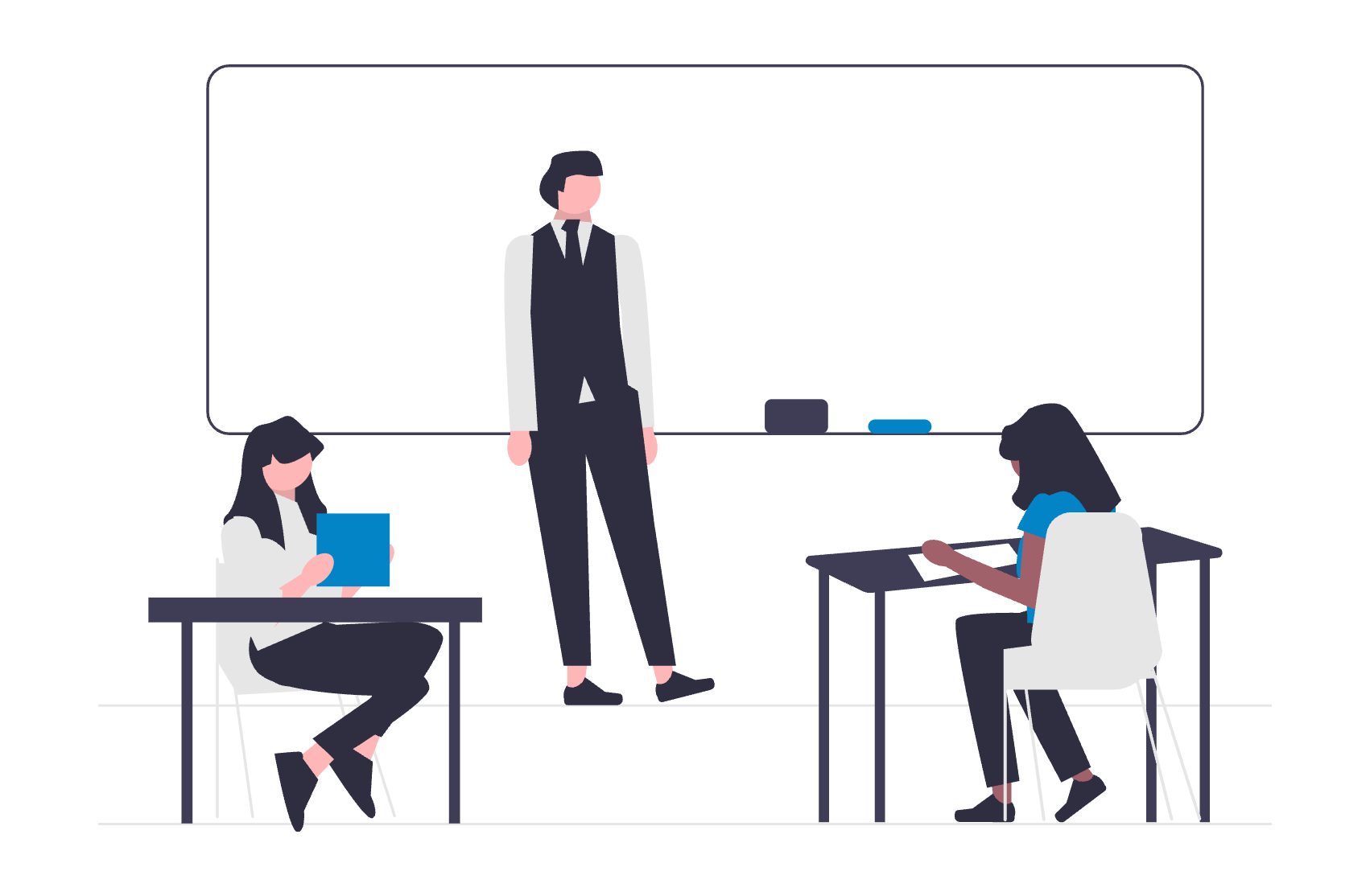 学校の教室のイメージ画像