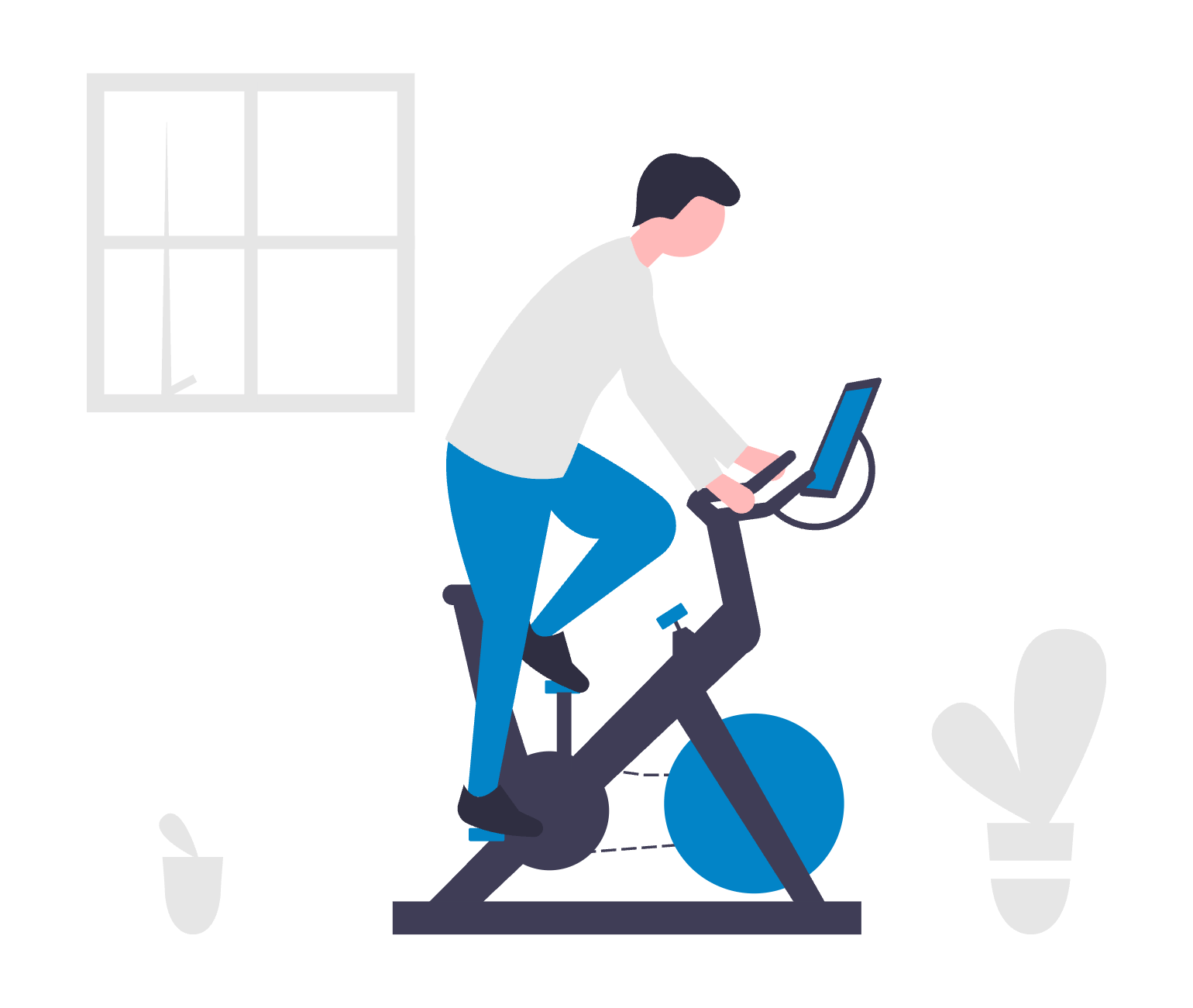 健康管理で運動しているイメージ